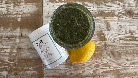 Rezept-Tipp: Erfrischende Greens-Soda mit Zitrone & Eis