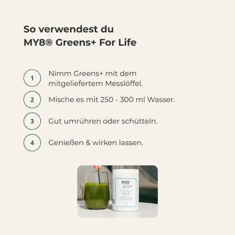 MY8 Greens For Life
